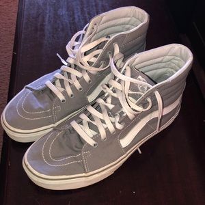Grey High Top Vans (women’s 10/men’s 8.5)